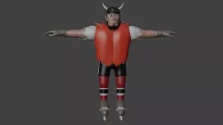 Cartoon Male 3d models Low-poly 3D model