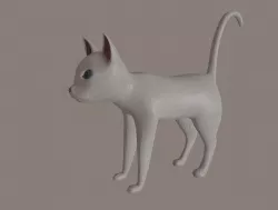 Cat model 3D model