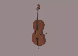 Cello 3D model