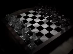 Chess Board 3D model