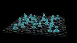 Chess Board Game 3D model