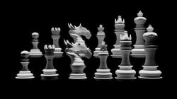 Chess Pieces 3D model