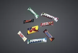 Chocolate bars Low-poly 3D model