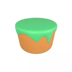 Chocolate Cake v1 016 Low-poly 3D model