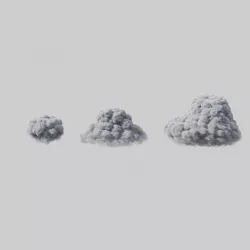 Clouds 3D model