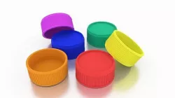 colorful bottle cap 3D model