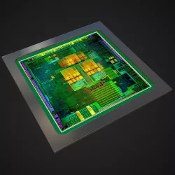 CPU Die 3D model