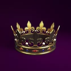 Crown Low-poly 3D model