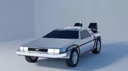 Delorean  3D model