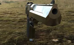 Desert Eagle 50 Low-poly  Low-poly 3D model