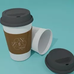 Disposable Coffee Cup 3D model