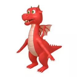 Dragon Cartoon 3D model