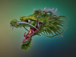 Dragon Head 3D model