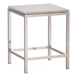 Era Limestone Square Side Table Crate and Barrel Low-poly 3D model