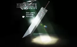 FFVII BUSTERSWORD  Low-poly 3D model