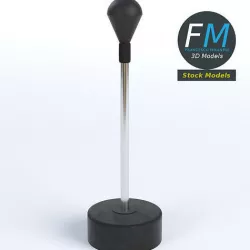 Free standing punching ball 3D model