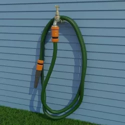 Garden Hose with Fittings 3D model