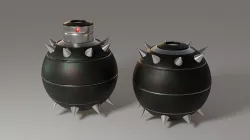 grenade 3D model