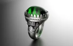 Hagia Sophia Men Ring - Authentic Rings - Muslim Ring  3D model