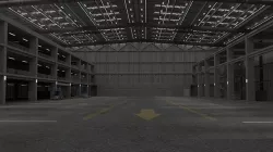 Hangar 3D model