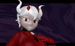 Helltaker Beelzebub 3D model