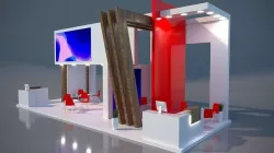High Quality Exhibition Stand  3D model