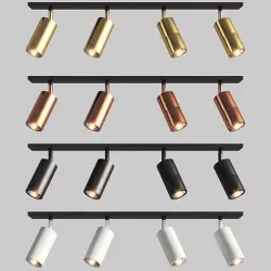 Indoor Pendant Lights 4 Colors 3D model