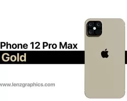 iPhone 12 Pro Max Gold 3D model