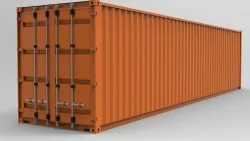 ISO container 40 HC 3D model
