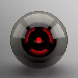 Izuna Mangekyou Sharingan 3D model