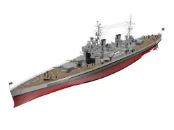King George Battleship 3D model