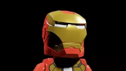 Lego Iron man Low-poly 3D model