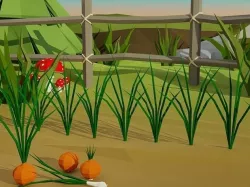 Low poly onion Low-poly 3D model