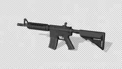 m4a1 boy 3D model