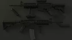M4A1 Rifle 3D model