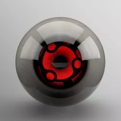 Madara Eternal Mangekyou Sharingan 3D model