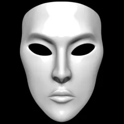 Mask Face 3D model