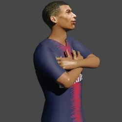 MBappe 3D model