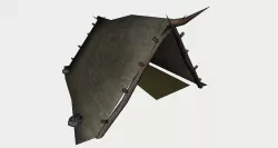 Medieval Hunter Tent 3D model