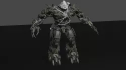 megatron Low-poly 3D model