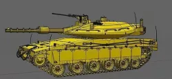 merkava 4 3D model
