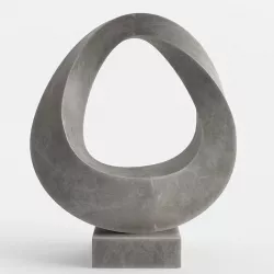 Modern Decorative Abstract Stone Art Sculpture 06 3D model