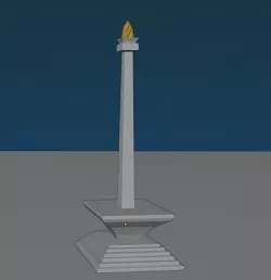 Monas 3D model