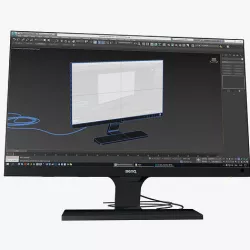 Monitor BenQ 3D model