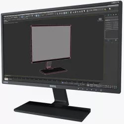 Monitor BenQ GW2270 3D model
