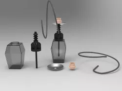 New Hookah design 3D model