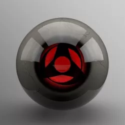 Obito Mangekyou Sharingan 3D model