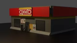 Oxxo default 3D model