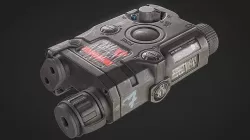 PEQ 15 Tactical Block Low-poly 3D model