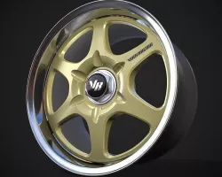 Rays Volk Racing Daytona GT-P Low-poly 3D model